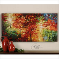 Furniture Rewards - Uttermost Bright Foliage Painting